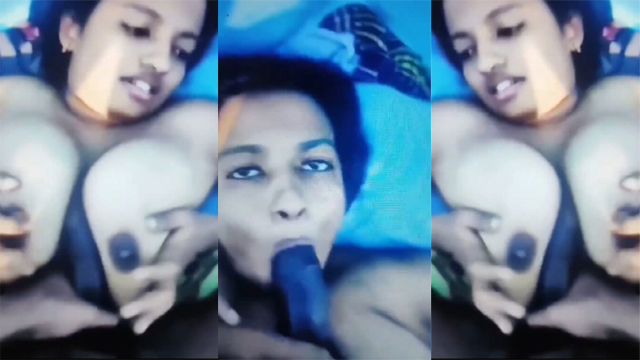 Mallu Aunty Boobsjob & Blowjob Fucking MMS
