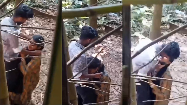 School Girl Outdoor Fucking & Blowjob – Recorded Secretly Mms